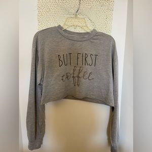 Women’s cropped long sleeve